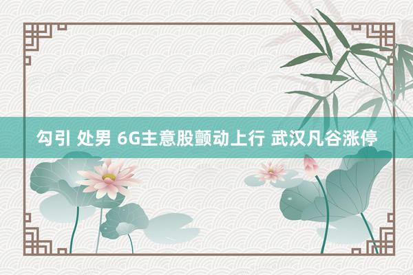 勾引 处男 6G主意股颤动上行 武汉凡谷涨停